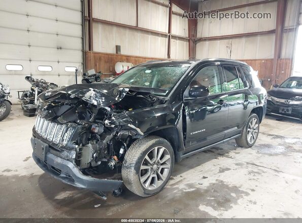 1C4NJDEB3GD799053 2016 JEEP COMPASS Black Vista tres cuartos delantera izquierda