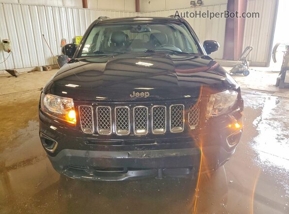 1C4NJDEB4HD190197 2017 JEEP COMPASS Black წინა ხედი