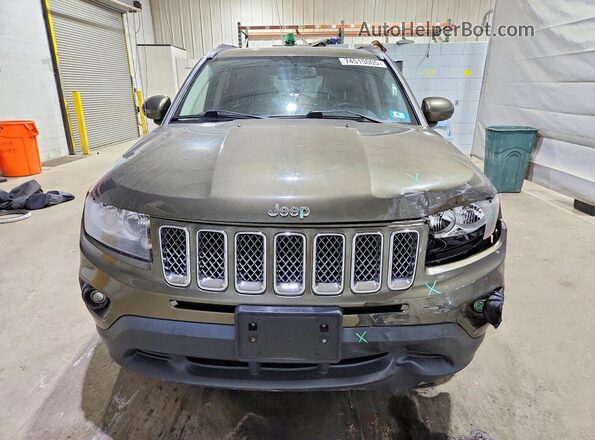 1C4NJDEB6GD545661 2016 JEEP COMPASS Green Front view