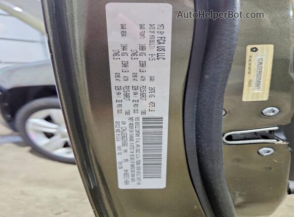 1C4NJDEB6GD545661 2016 JEEP COMPASS Green VIN sticker view