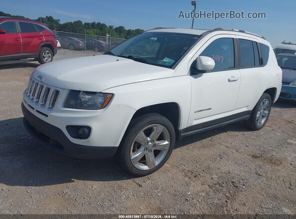 1C4NJDEB6GD587425 2016 JEEP COMPASS Белый Передняя левая четверть