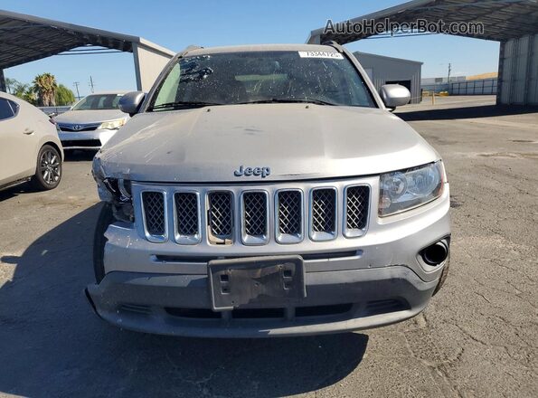 1C4NJDEB6GD781999 2016 JEEP COMPASS Silver Front view