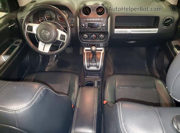 1C4NJDEB6HD163471 2017 JEEP COMPASS Gray წინა პანელის ხედი