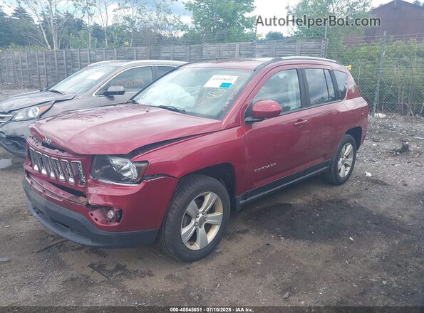 1C4NJDEB7GD758733 2016 JEEP COMPASS Красный Передняя левая четверть