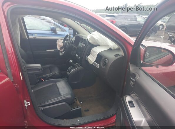 1C4NJDEB7GD758733 2016 JEEP COMPASS Красный Вид салона спереди