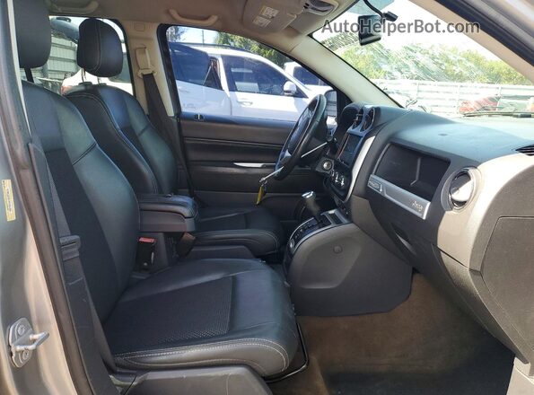 1C4NJDEB7HD191358 2017 JEEP COMPASS Silver წინა სალონის ხედი