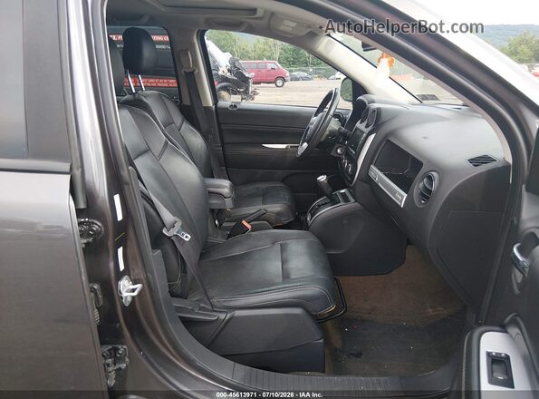 1C4NJDEB8GD795368 2016 JEEP COMPASS Gray Front interior view