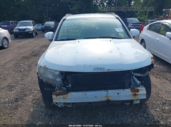 1C4NJDEB9GD617341 2016 JEEP COMPASS White წინა ხედი