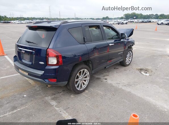 1C4NJDEBXGD585757 2016 JEEP COMPASS Blue Trasero derecho