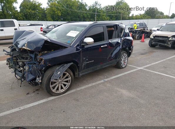 1C4NJDEBXGD585757 2016 JEEP COMPASS Blue Vista tres cuartos delantera izquierda