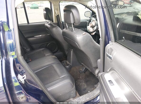 1C4NJDEBXGD585757 2016 JEEP COMPASS Blue Vista de la etiqueta del VIN