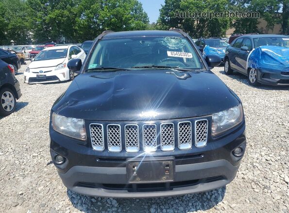 1C4NJDEBXGD663048 2016 JEEP COMPASS Black წინა ხედი