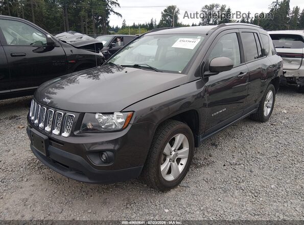 1C4NJDEBXGD758130 2016 JEEP COMPASS Gray Передня ліва чверть
