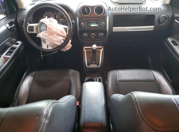 1C4NJDEBXGD759729 2016 JEEP COMPASS Black Вид панелі приладів
