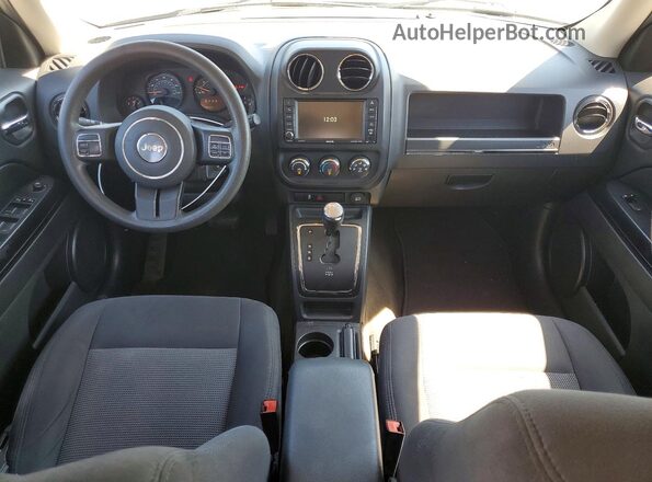 1C4NJPBA0GD528531 2016 JEEP PATRIOT Black Dashboard view