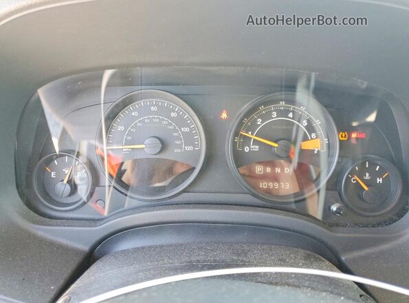 1C4NJPBA0GD528531 2016 JEEP PATRIOT Black Instrument cluster view