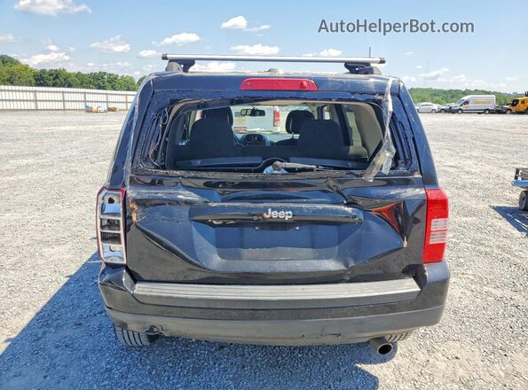 1C4NJPBA0GD528531 2016 JEEP PATRIOT Black Rear view