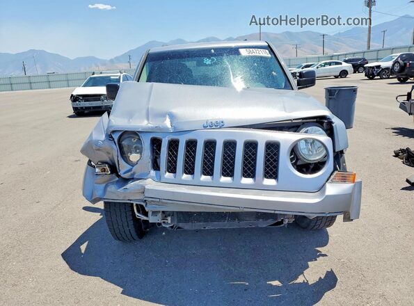 1C4NJPBA0GD763897 2016 JEEP PATRIOT Серебряный Вид спереди