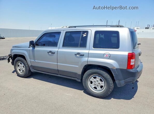 1C4NJPBA0GD763897 2016 JEEP PATRIOT Серебряный Задняя левая четверть