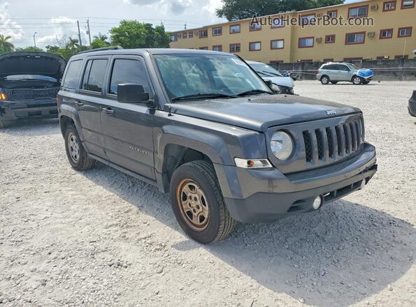 1C4NJPBA0HD149269 2017 JEEP PATRIOT Gray Առջևի աջ