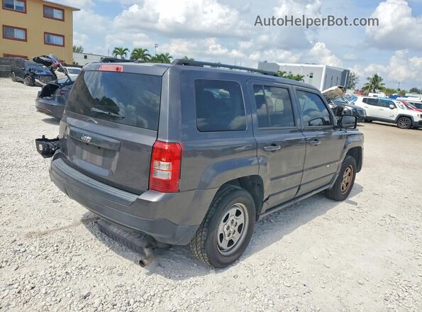 1C4NJPBA0HD149269 2017 JEEP PATRIOT Gray Հետևի աջ