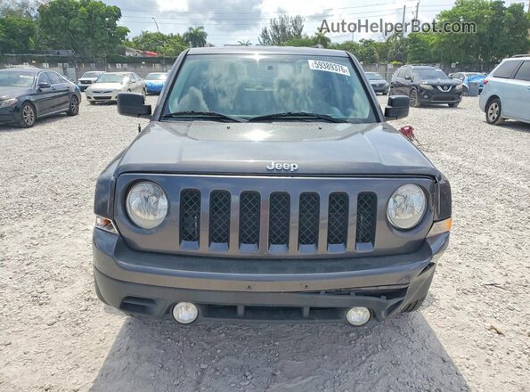 1C4NJPBA0HD149269 2017 JEEP PATRIOT Gray Դիմացի տեսք