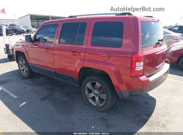 1C4NJPBA0HD189626 2017 JEEP PATRIOT Red Rear left