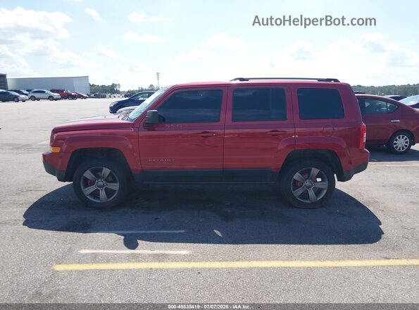 1C4NJPBA0HD189626 2017 JEEP PATRIOT Red 360 interior view