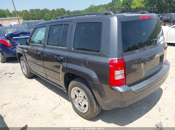 1C4NJPBA0HD207641 2017 JEEP PATRIOT Gray Tył lewy