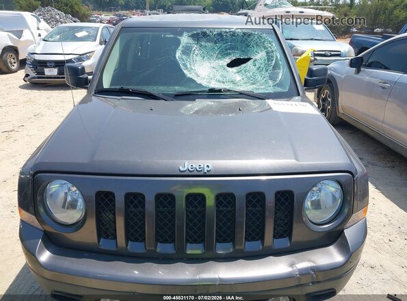1C4NJPBA0HD207641 2017 JEEP PATRIOT Gray Widok zestawu wskaźników