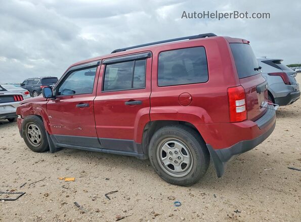 1C4NJPBA0HD209955 2017 JEEP PATRIOT Red უკანა მარცხენა