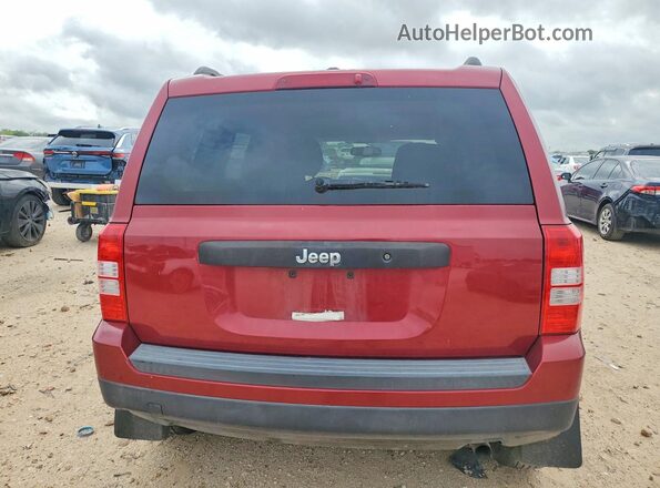 1C4NJPBA0HD209955 2017 JEEP PATRIOT Red უკანა ხედი