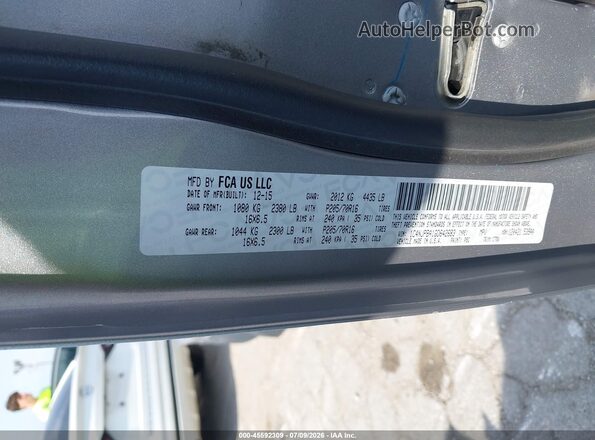 1C4NJPBA1GD642683 2016 JEEP PATRIOT Silver Engine compartment view