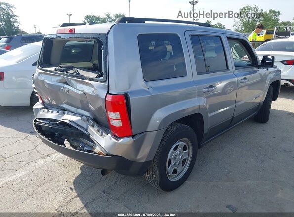 1C4NJPBA1GD642683 2016 JEEP PATRIOT Silver Rear right