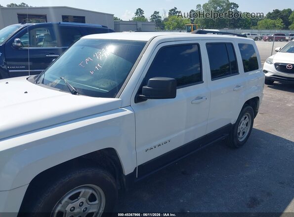 1C4NJPBA1GD670273 2016 JEEP PATRIOT White Դիմացի տեսք