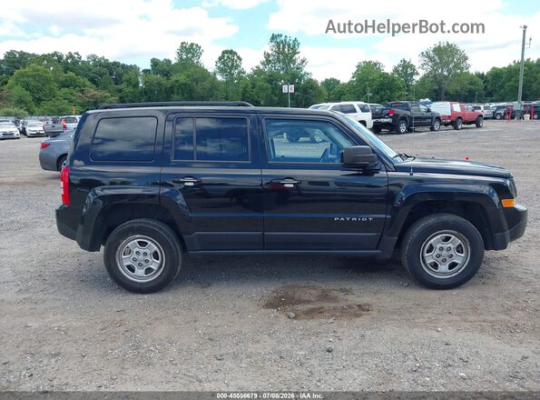 1C4NJPBA1HD172527 2017 JEEP PATRIOT Black Սալոնի հետևի տեսք