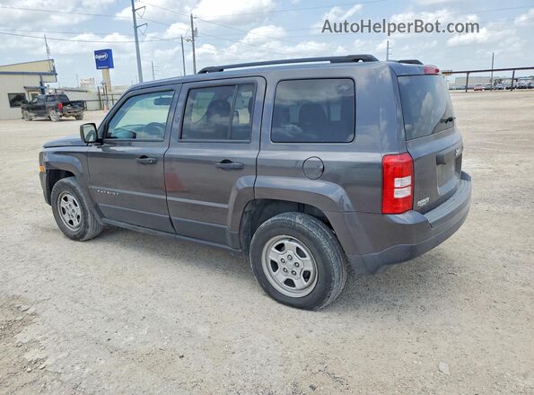 1C4NJPBA1HD203629 2017 JEEP PATRIOT Gray Задня ліва чверть