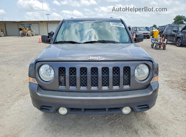 1C4NJPBA1HD203629 2017 JEEP PATRIOT Gray Вид спереду