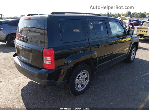 1C4NJPBA2GD567931 2016 JEEP PATRIOT Black უკანა მარჯვენა