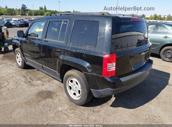 1C4NJPBA2GD567931 2016 JEEP PATRIOT Black უკანა მარცხენა