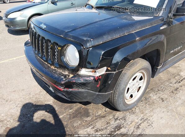 1C4NJPBA2GD567931 2016 JEEP PATRIOT Black წინა ხედი