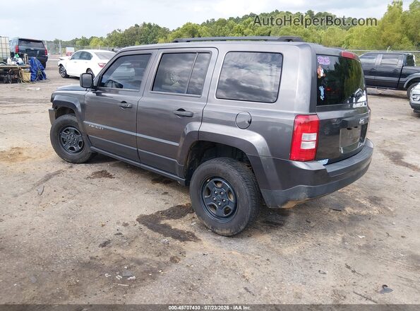 1C4NJPBA2GD589508 2016 JEEP PATRIOT Gray Задня ліва чверть