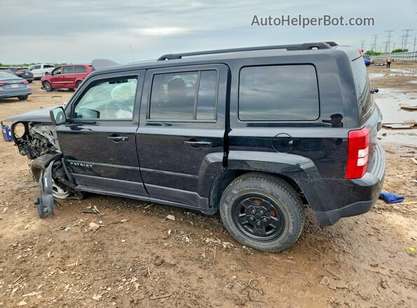 1C4NJPBA2HD131291 2017 JEEP PATRIOT Black Հետևի ձախ