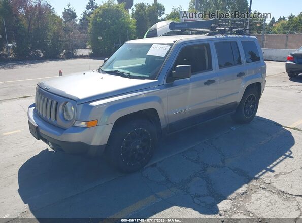 1C4NJPBA2HD209973 2017 JEEP PATRIOT Gray Առջևի ձախ երեք քառորդ տեսարան