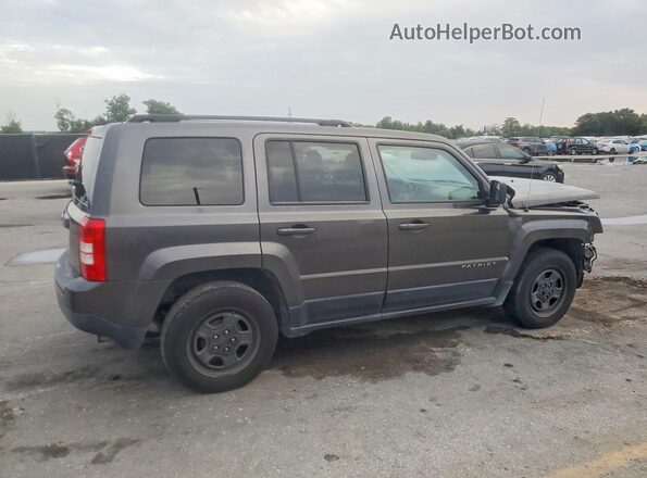 1C4NJPBA3GD716623 2016 JEEP PATRIOT Gray Rear right
