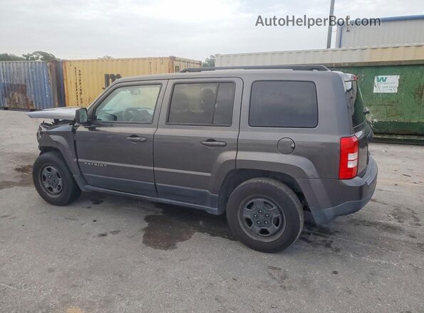 1C4NJPBA3GD716623 2016 JEEP PATRIOT Gray Rear left