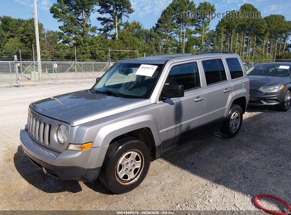 1C4NJPBA4GD693336 2016 JEEP PATRIOT Gray Առջևի ձախ երեք քառորդ տեսարան
