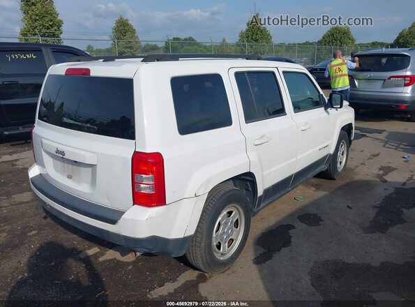 1C4NJPBA4GD754202 2016 JEEP PATRIOT Белый Задняя правая четверть