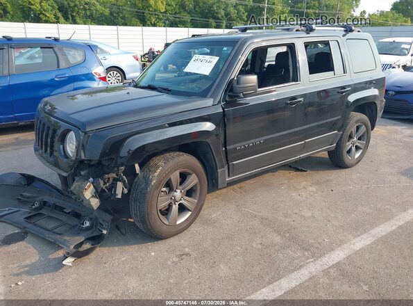 1C4NJPBA4HD201762 2017 JEEP PATRIOT Black Առջևի ձախ երեք քառորդ տեսարան