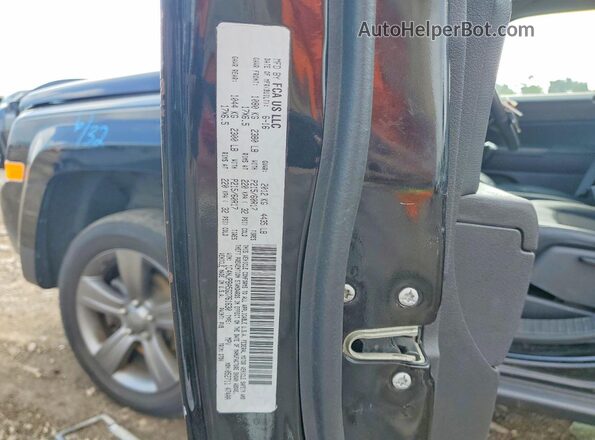 1C4NJPBA5GD761630 2016 JEEP PATRIOT Black Вид підкапотного простору
